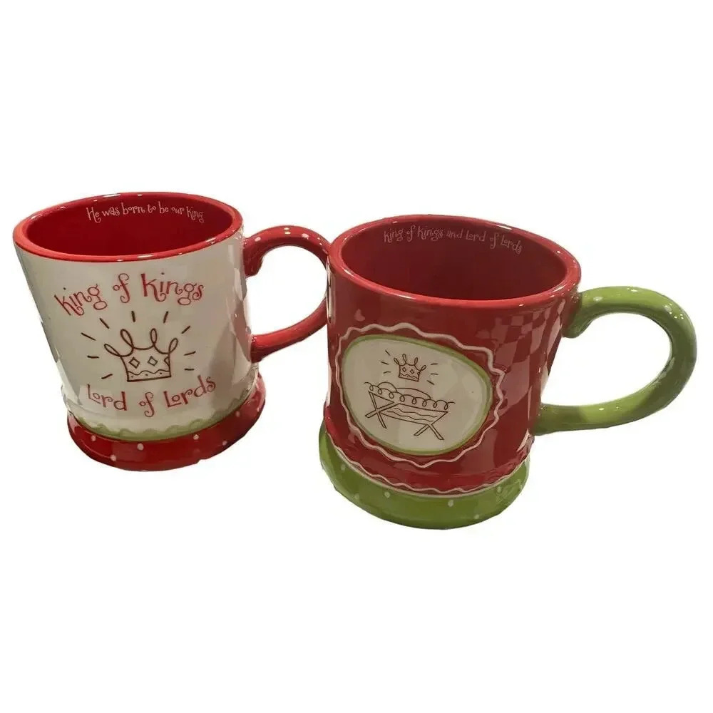 Blessings Unlimited RARE Happy Birthday King of Kings Mug set